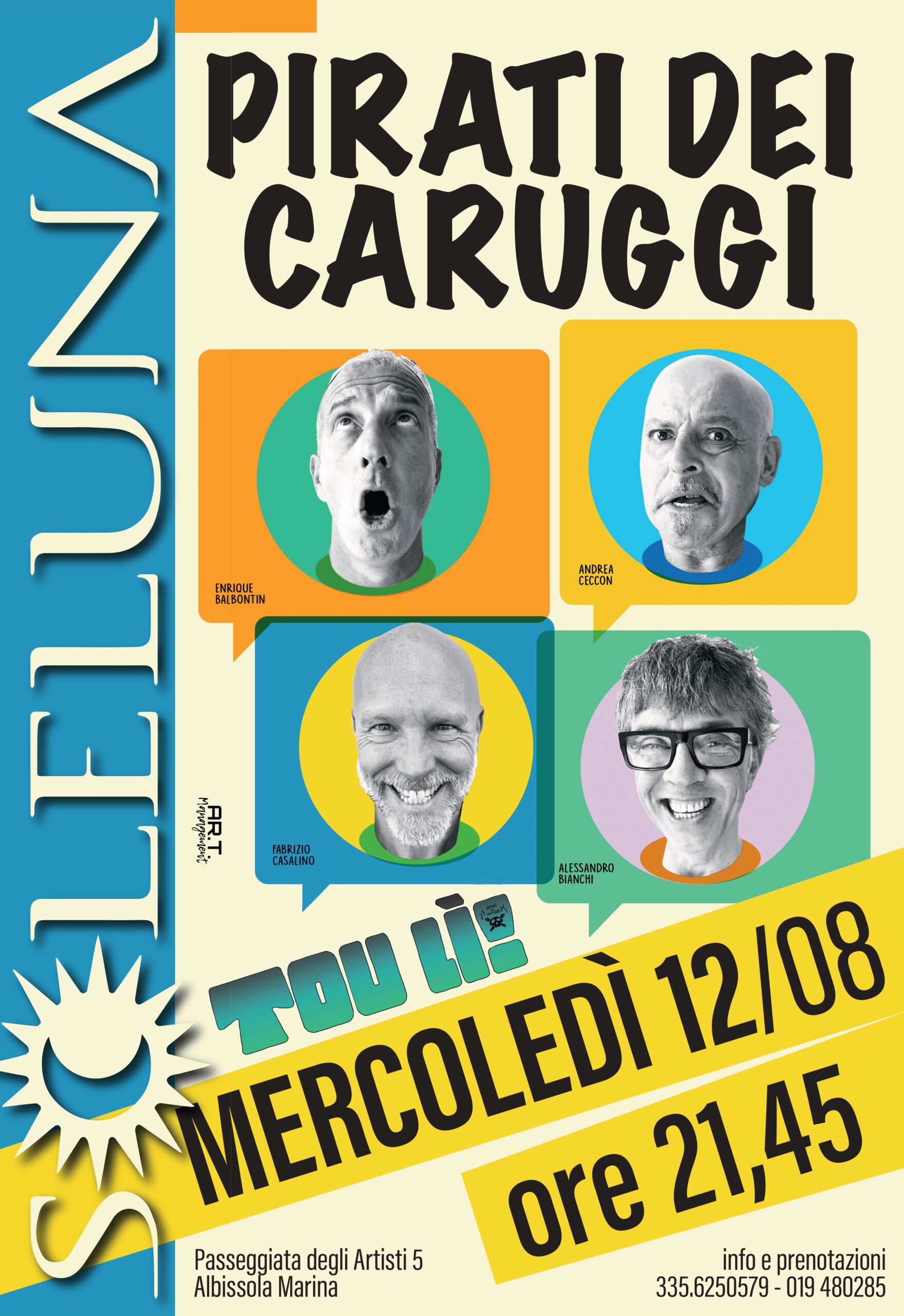 Pirati dei Caruggi - mercoledì 12 agosto